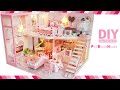 DIY Miniature Dollhouse Kit ㅣPink beads houseㅣ핑크비즈하우스ㅣ미니어처하우스ㅣ박소소(soso miniature)