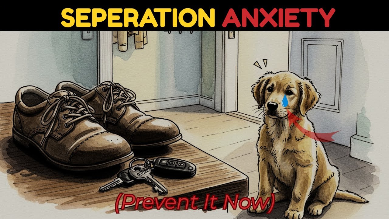Puppy Separation Anxiety — How to Prevent It BEFORE It Starts (MUST WATCH)