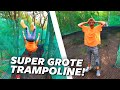 MEGA TRAMPOLINEPARK IN HET BOS! | #233