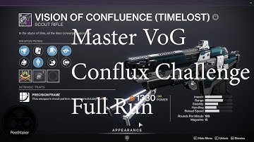Destiny 2   Master VoG Conflux Challenge
