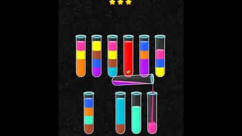 Color Water Sort 3D level 89 | Gameplay Mobile Games