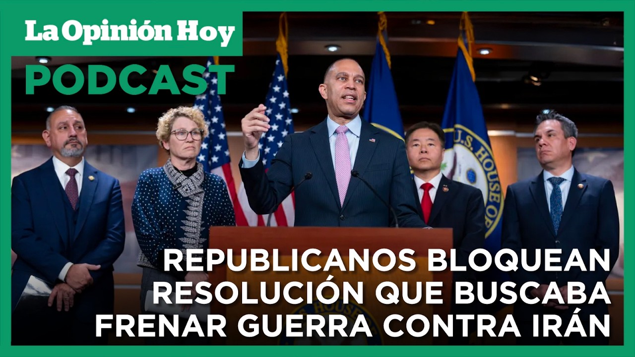 Republicanos del Senado bloquean resolución que buscaba frenar guerra contra Irán / La Opinión Hoy