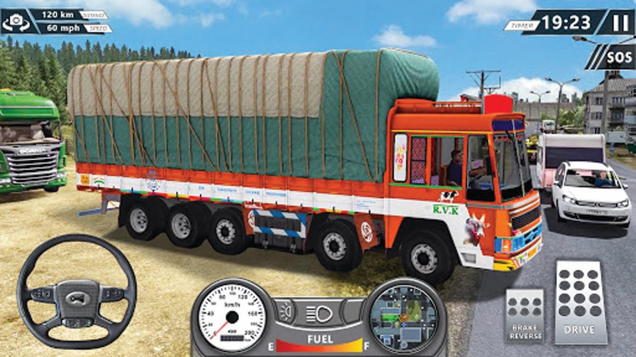 Real Cargo Truck Games | For Android | Best indian truck driving game | King Game | 2023