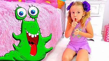 Nastya e a história de um monstro debaixo da cama
