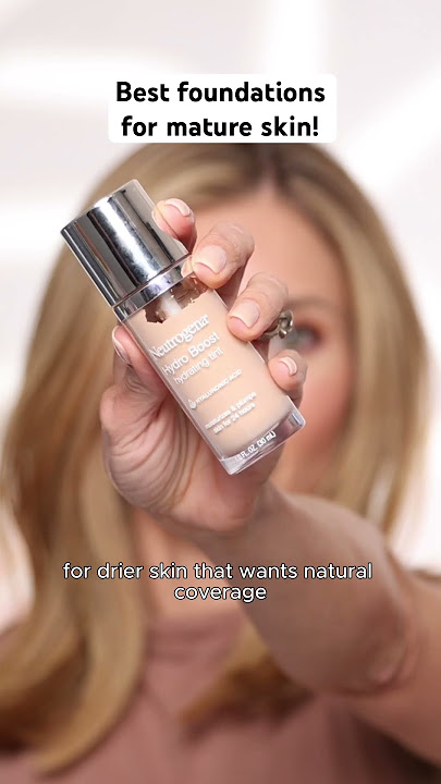 Top 6 foundations for Mature Skin!