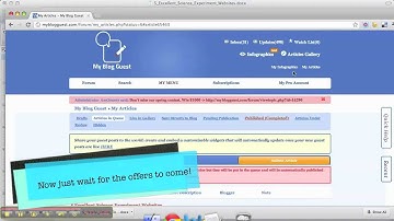 Upload a New Article to MyBlogGuest Articles Gallery