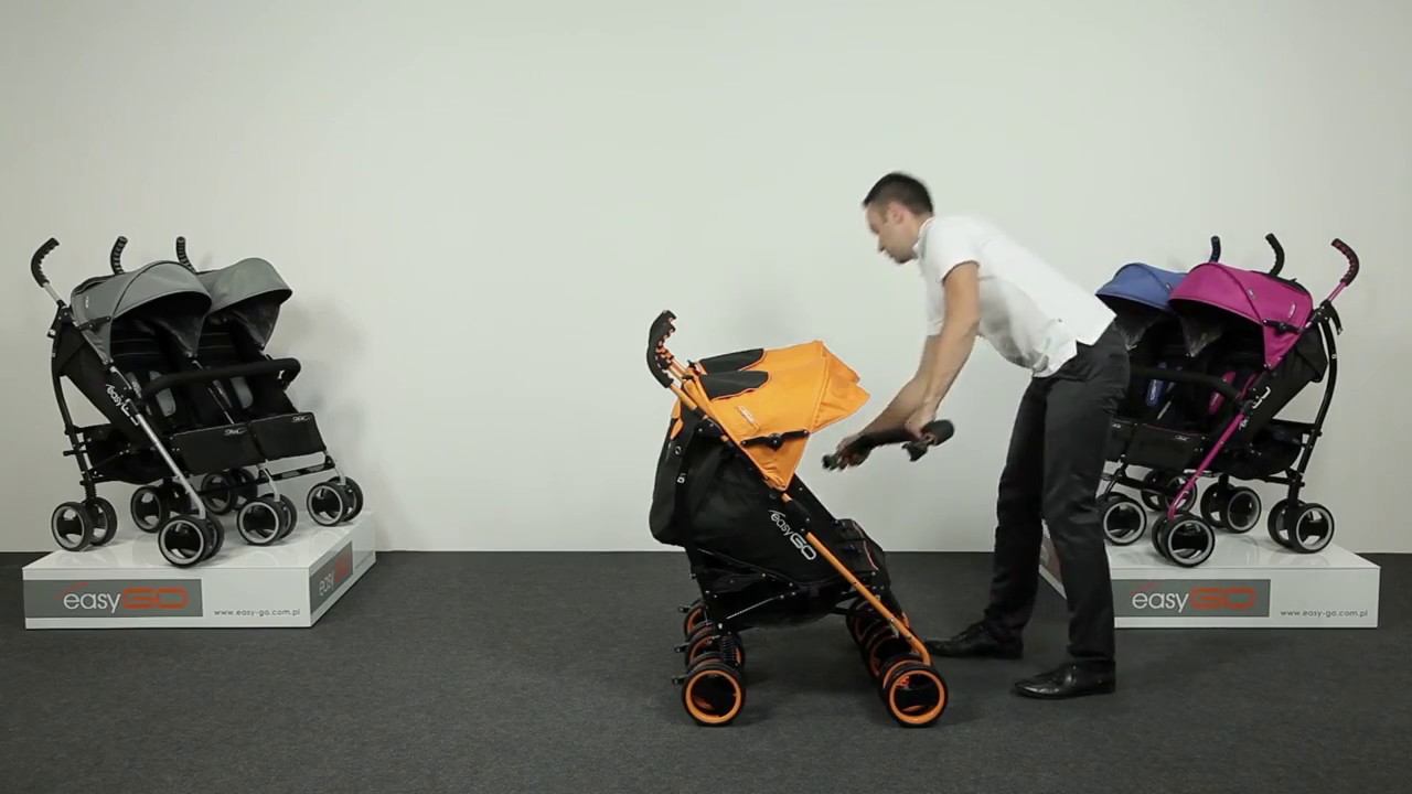 Коляска для двойни Easygo Duo Comfort (модель 2016г.)