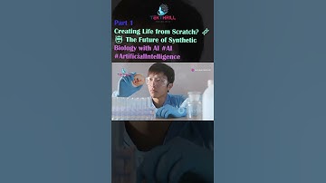 Creating Life from Scratch? 🧬🤖 The Future of Synthetic Biology with AI #AI #Artificial Part 1