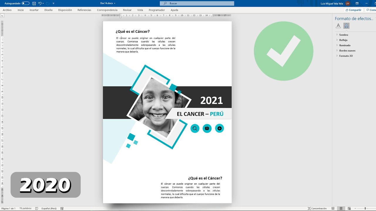 Crear Portadas En Word COMO HACER UNA PORTADA EN WORD - YouTube