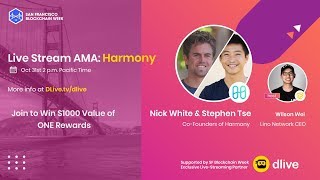 AMA session with Harmony's Co-founders during San Francisco Blockchain Week