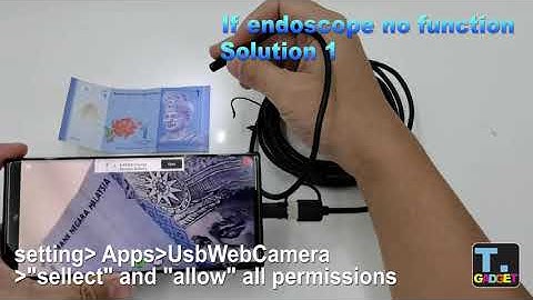 How to Fix Solution for Endoscope Problem