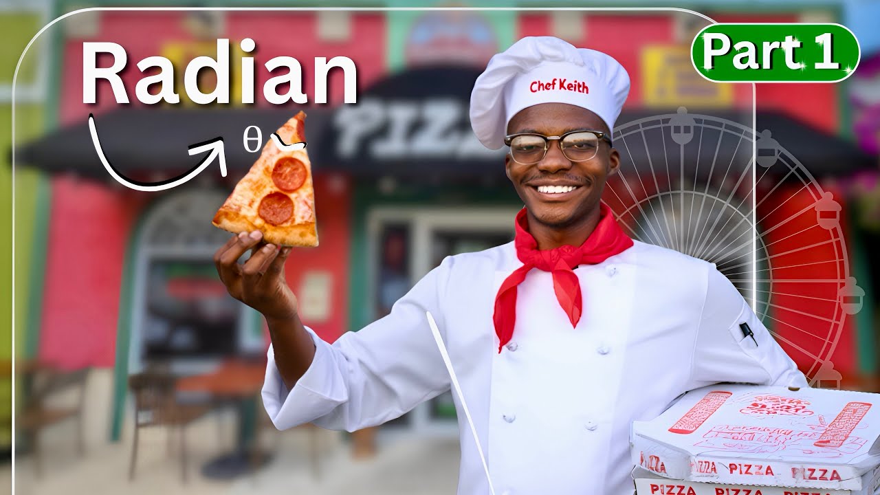 12.1 Что такое радиан? || A2 Круговое движение (версия «Пицца»)