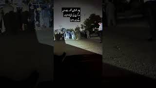 Pti protest front of adaila jail