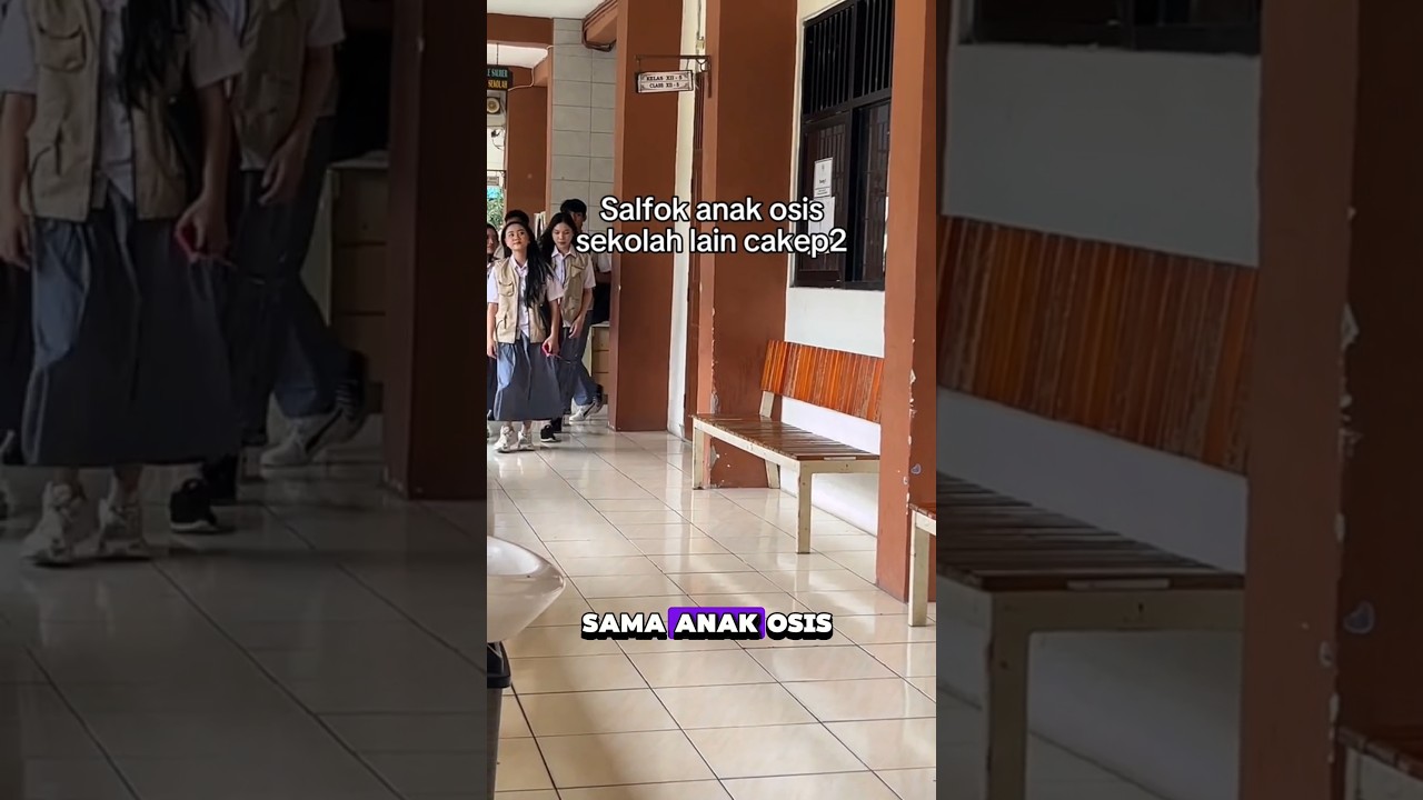 Salfok anak osis sekolah lain cakep2 #shortvideo #shorts