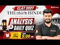 The Hindu Analysis : CLAT 2027 | Current Affairs &amp; GK | Newspaper analyis  For CLAT  | LegalEdge