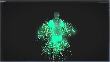 PopcornFX + Unity - Matrix Teleportation