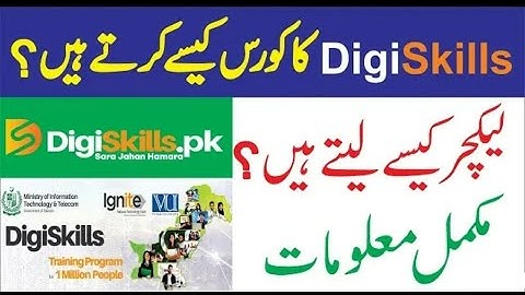 How to Use Digiskills LMS in Urdu? Digiskill LMS ko Use Kesy Karain | Get Digiskill Certificate