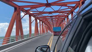 The Famous San Juanito Bridge connecting Leyte And Samar