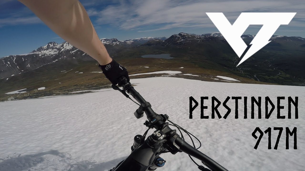 Trip to Perstinden - Climbing a mountain on my YT Decoy.