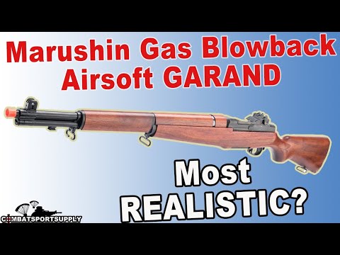 Marushin M1ガーランド Marushin M1 Garand GBB - A beautiful and impressive gas blowback