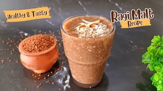 Millet Recipe| Ragi malt recipe| Ragi porridge recipe| Ragi drink recipe| How to make Ragi malt