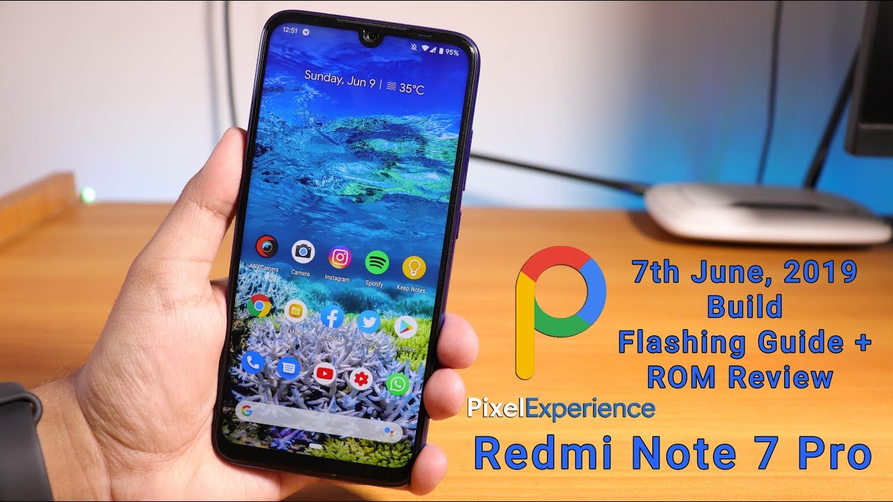 Pixel Experience Redmi Note 9 Pro