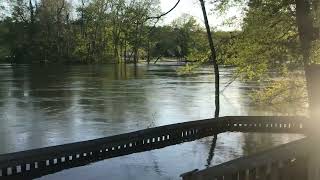 Extremely High Water - Saluda River - 30 Seconds Of South Carolina