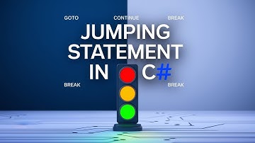✅Lec 11: ✨Jumping Statements in C# – Break, Continue, Return, & Goto Explained #programming #csharp