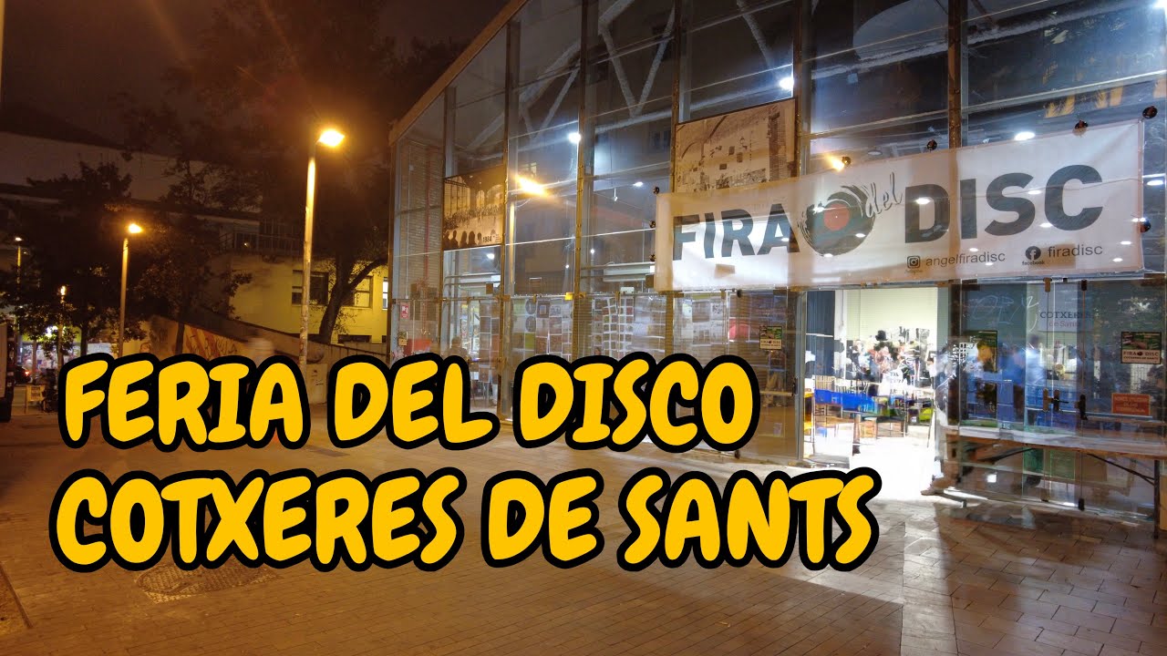 Feria del Disco Cotxeres de Sants Noviembre 2025