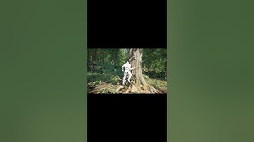 Chopping tree improvement 🌲🪓 -  Carpathian Survival #shorts #short #unrealengine