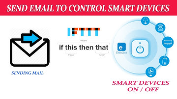 Send email to turn ON or OFF the Ewelink Devices, IFFFT Email control smart devices with hashtag,