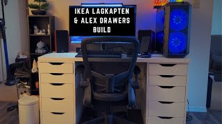 DIY Desk Setup: Building IKEA LAGKAPTEN with ALEX Drawers