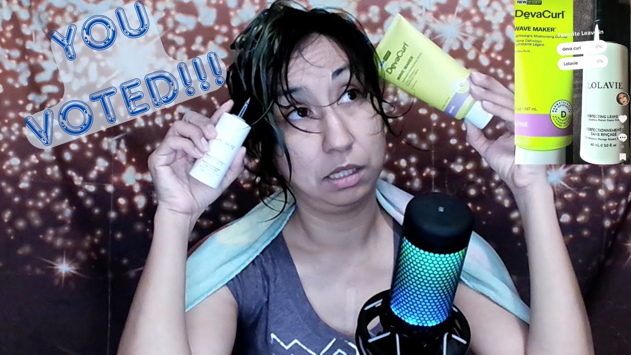 You Voted!!! Deva Curl Wave Maker vs. Lolavie Perfecting Leave In