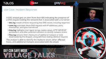 DEF CON Safe Mode Blue Team Village - zeek -  Zeek OPENSOC CTF Tool Demo