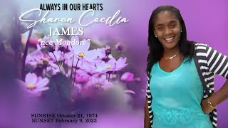 Always In Our Hearts -  Sharon Cecilia James neè Mondore