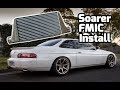 Soarer Front Mount Intercooler Install: Greddy LS kit