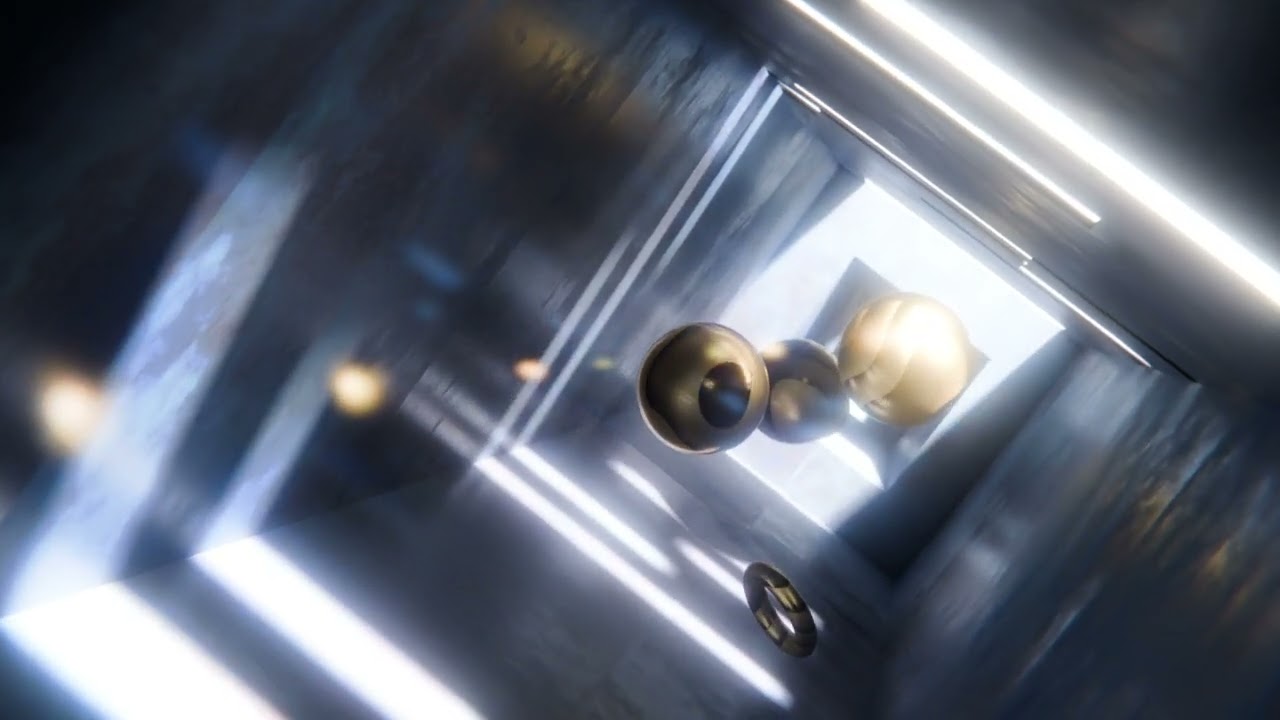 Blender Animated Short: Abstract Luminous Corridor