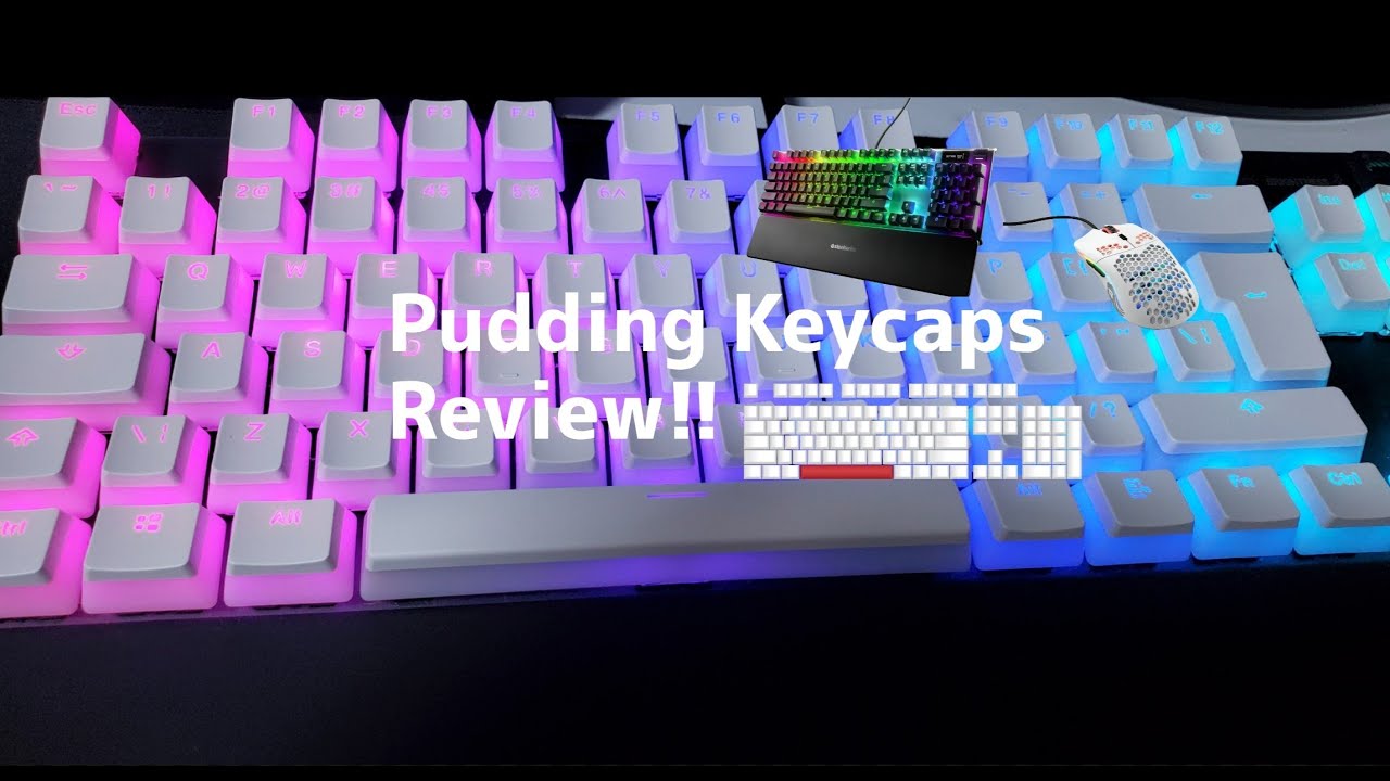 Steelseries Apex Pro With Pudding Keycaps Pudding Keycaps Review Youtube
