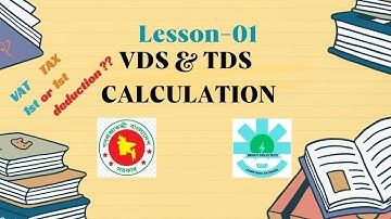 VDS and TDS Calculation | VAT and TAX Deduction | Excel | 2024 | M G Solaiman