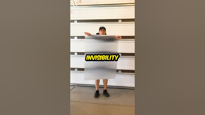 I Bought an Invisibility Cloak ✨