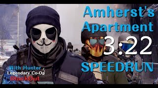 The Division - Amherst's Apartment Legendary Co-Op With Hunter 03:22 [PC#1.8.1 BlackOut]