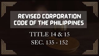 GROUP 4 - RCC Section 135 to 152