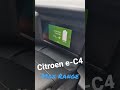 Citroen e-C4 Max Range Fully Charged ⚡