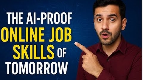 Top 5 AI-Proof Online Skills You MUST Learn for Future Jobs