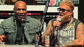 Thumbnail for Mike Tyson vs Jake Paul • Final Press Conference & Face Off Video highlights