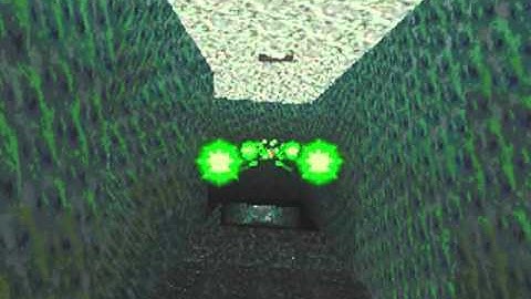 Descent II, Level 22, insane difficulty, cold start, no death, full rescue, 101HP at exit