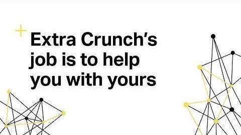 Extra Crunch | Market Intelligence Promo