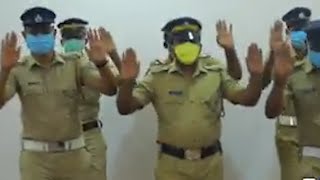 Kerala Police Doing Hand-Washing Dance Amid Coronavirus Scare