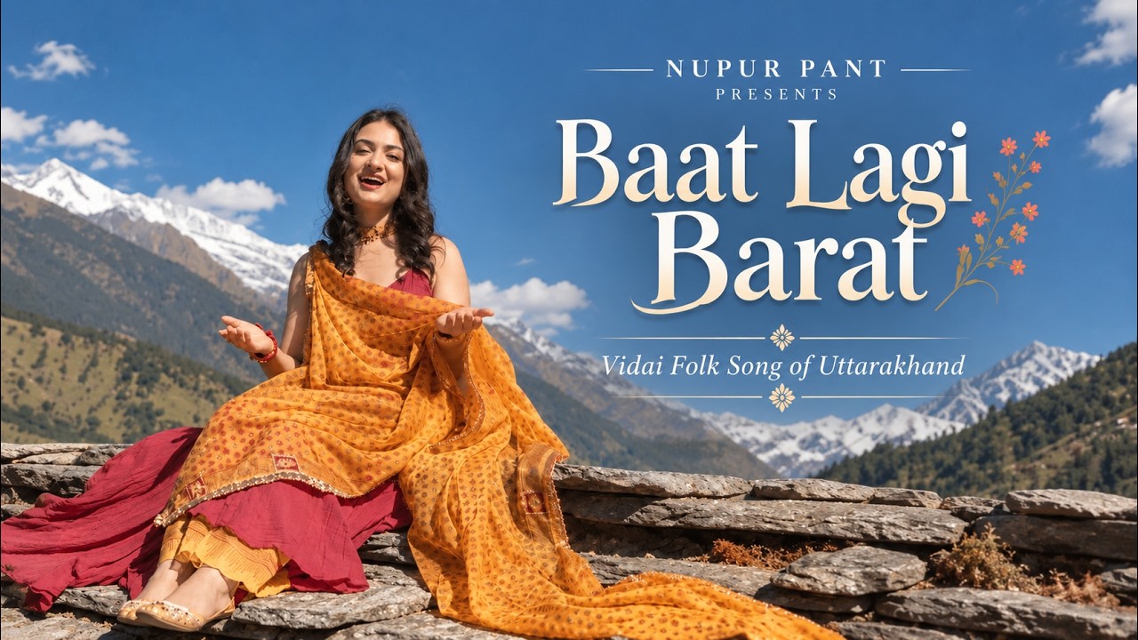 BAAT LAGI BARAT - Vidai folk song of uttarakhand  | NUPUR PANT | GOPAL DUTT BHATT | Indie Folk