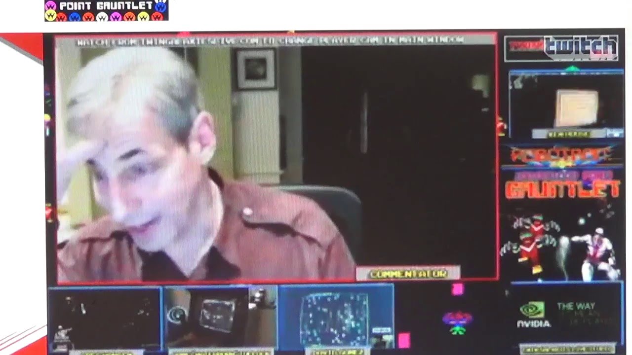 Larry DeMar Q&A (during Robotron 100M Gauntlet Twitch) part#2